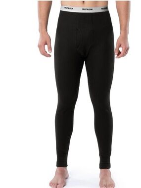 Fruit of The Loom Men’s Thermal (BLACK)